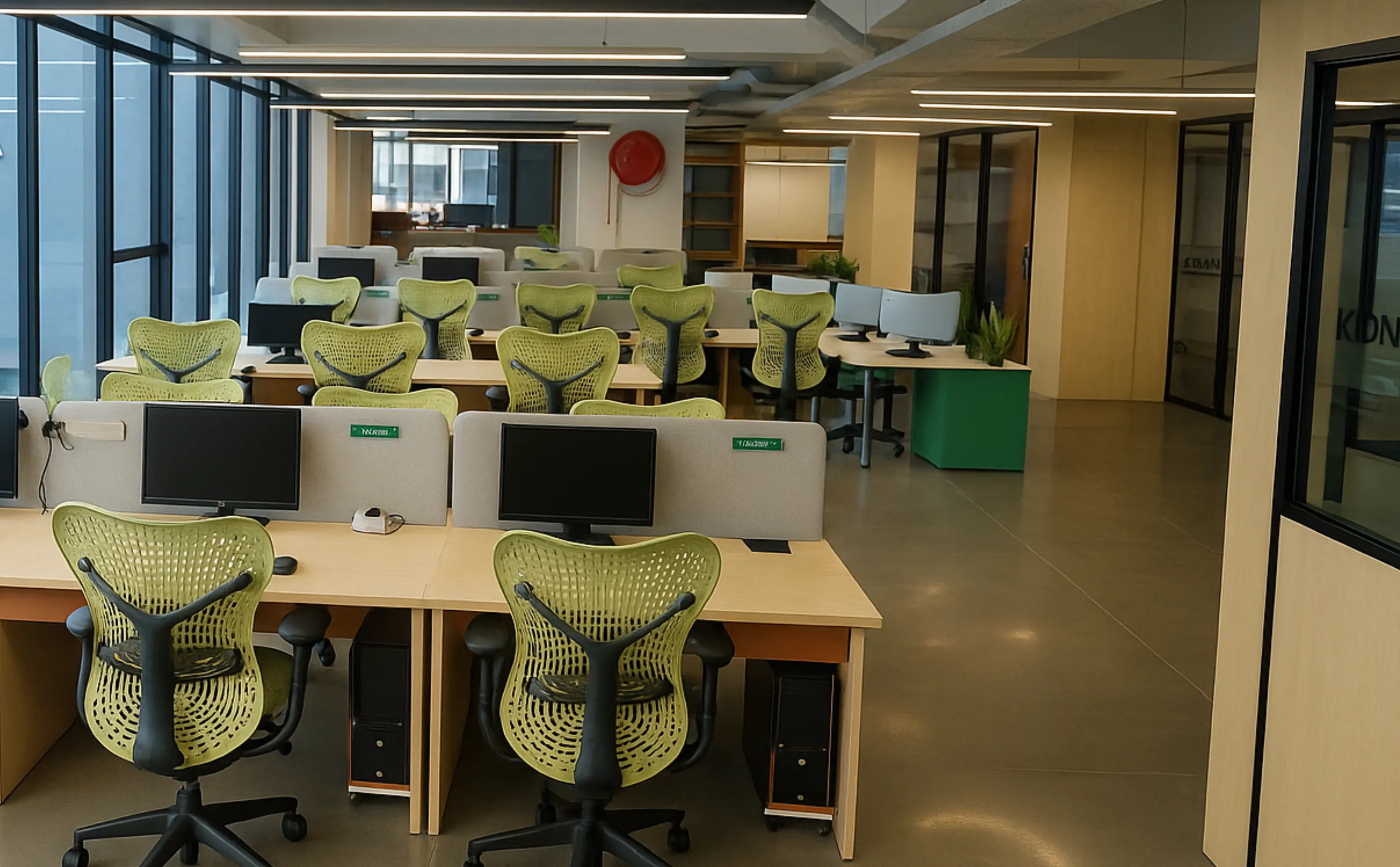 Startup-friendly business workspace at Wibes coworking