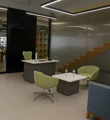 Creative meetup space at Wibes Adajan