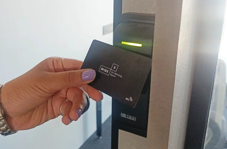 biometric & card based secured access