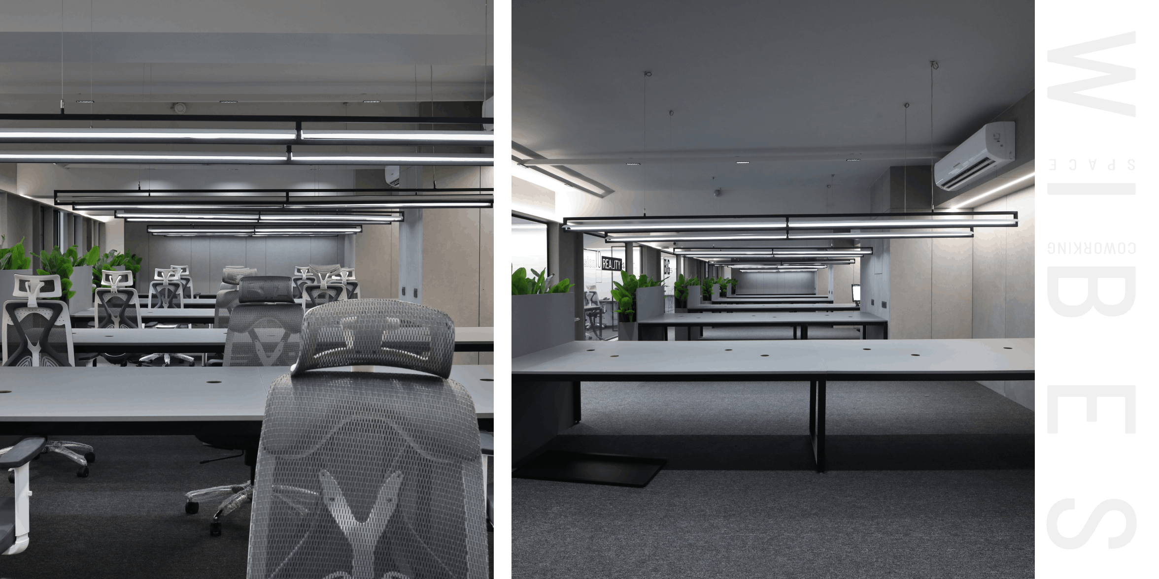 Wibes coworking space interior Surat