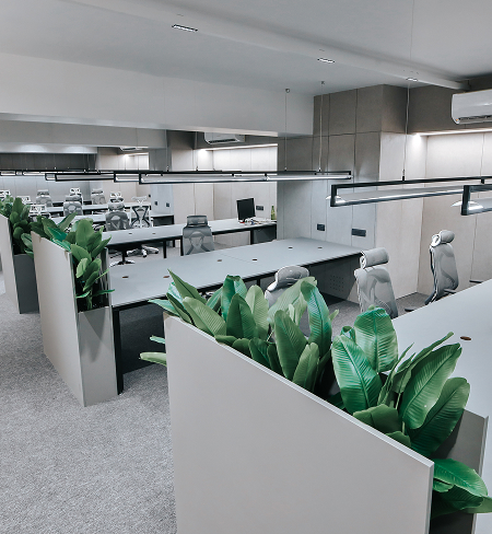 Flexible training room at Wibes Surat Railway Station